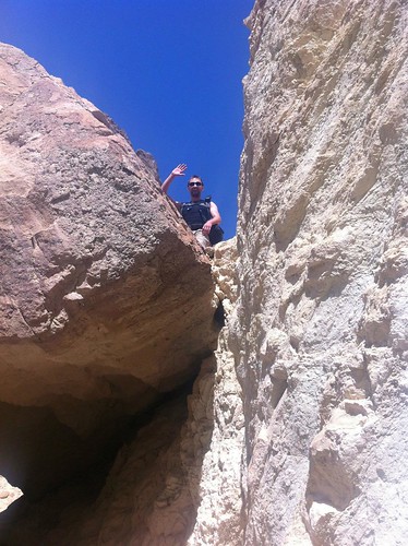 Climbing in the Canyon