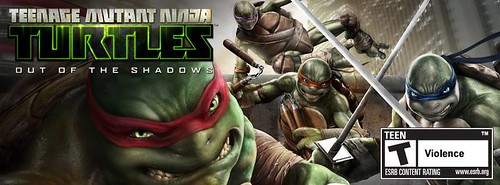 "TEENAGE MUTANT NINJA TURTLES : OUT OF THE SHADOWS" //  ..cover photo (( 2013 ))  [[ Courtesy of Activision  ]]