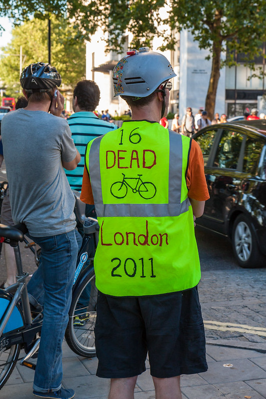 Space for Cycling ride, London, 02 September 2013