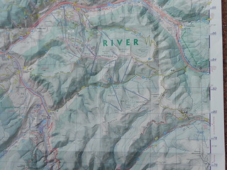 Map of Vail Pass Trails