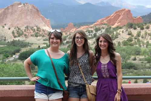 Z Crew: Taylor, Callie and Jenna at Garden of the Gods