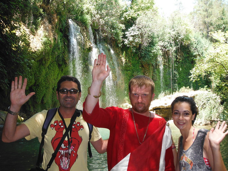 Kursunlu Selalesi, cascadas en Antalya, Turquía.