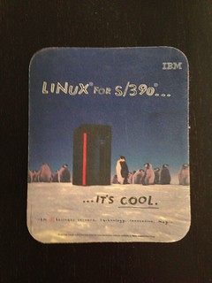 Linux for S/390 mouse pad