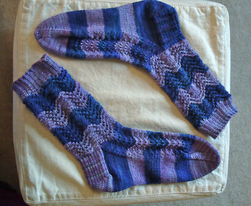 swap socks 2012 #1 by gradschoolknitter