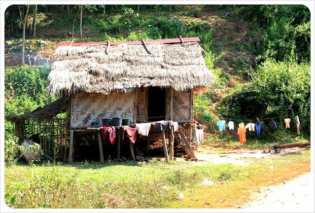 luang nam tha village house