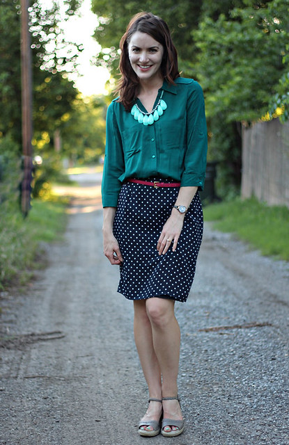 polka-dot-skirt,-teal-shirt-2