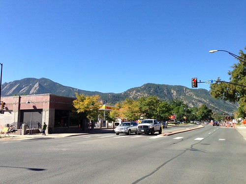 The mountains, Boulder