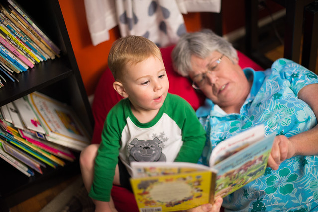 reading with grandma-2
