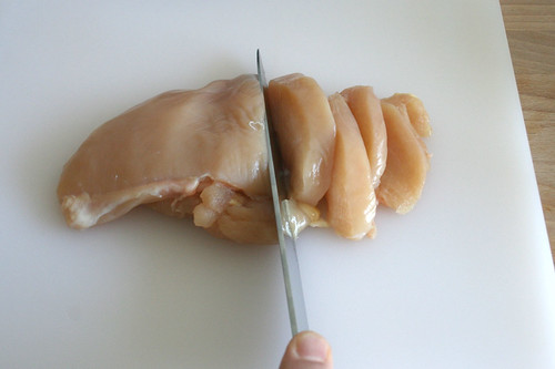 14 - Hühnerbrust schneiden / Cut chicken breast