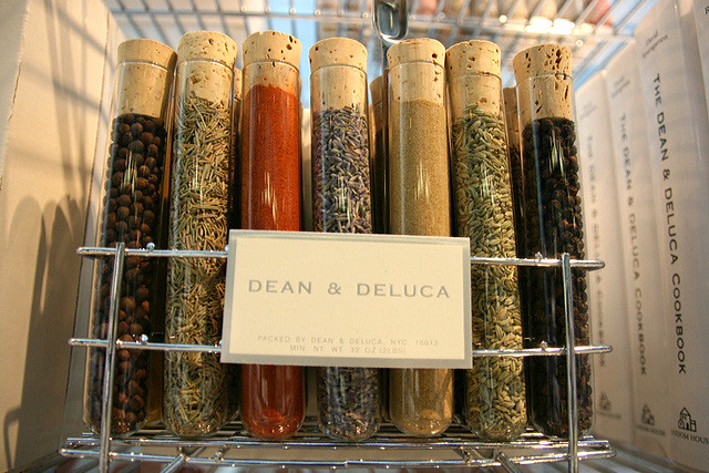 Dean & DeLuca test tube spice rack