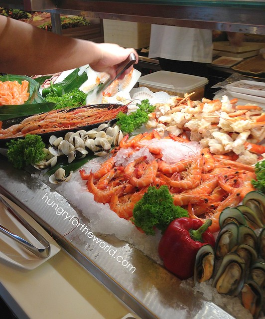 sashimi spread