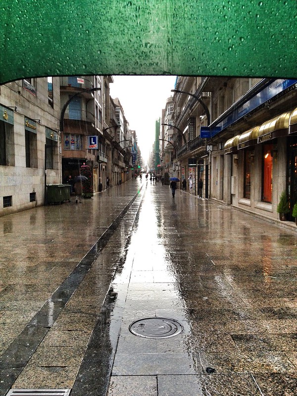 Llueve en Principe (Vigo)