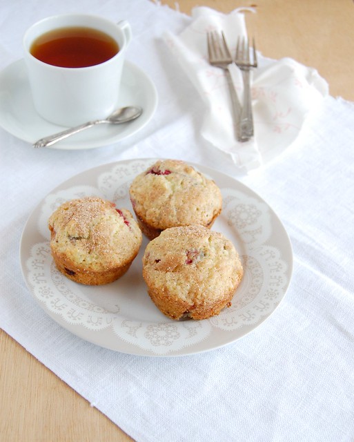 Raspberry muffins / Muffins de framboesa