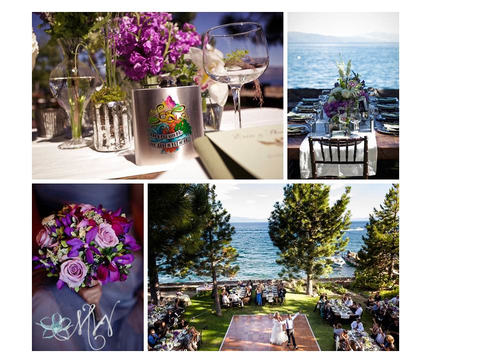 Tahoe August Lakefront Wedding