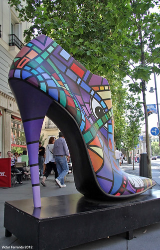 Shoe Street Art - Madrid