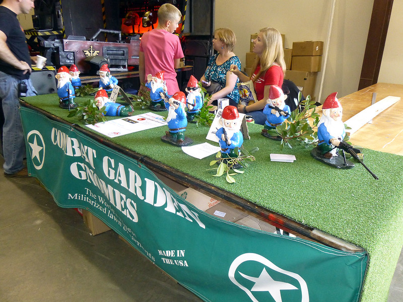 2013 Maker Faire Combat Garden Gnomes