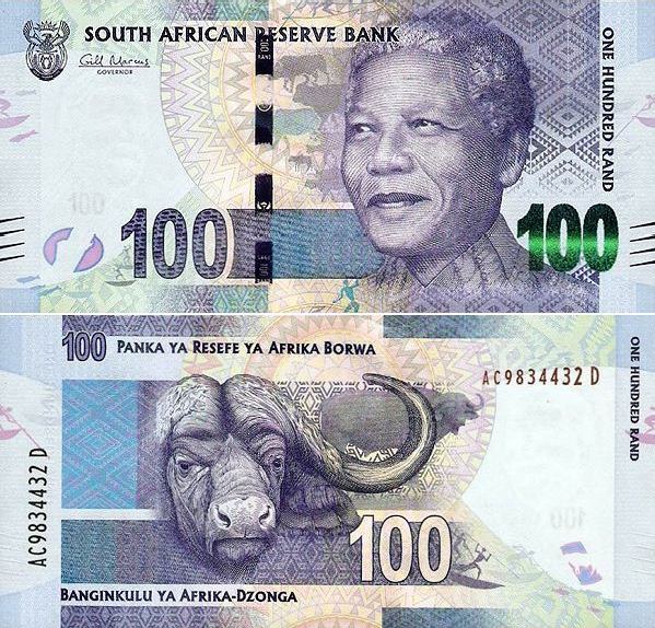 *100 Randov Južná Afrika 2012, Mandela Pick 136