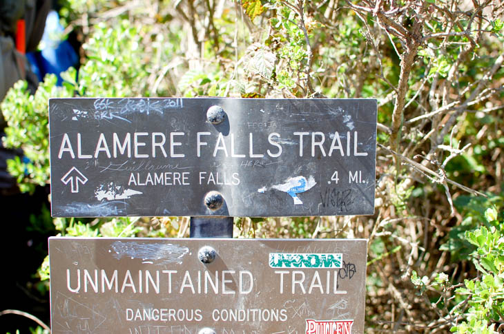 @ Alamere Falls Trail