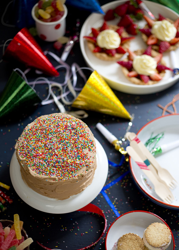 The Gluten Free Scallywag - Vanilla 
Birthday Cake