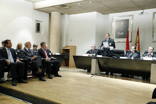 González asistió hoy a la apertura del Año Judicial, en el Tribunal Superior de Justicia de Madrid (23 septiembre 2013)