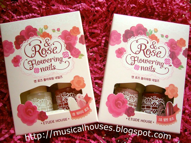 Etude House Rose Flowering Nails