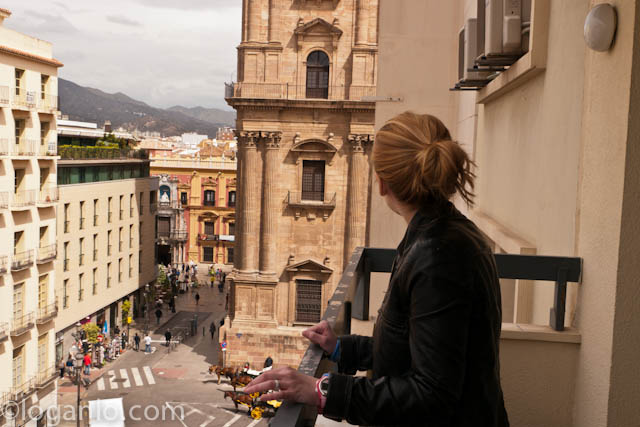 Overlooking Malaga, Spain
