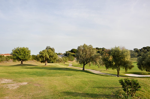 Vista del campo de golf