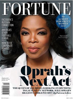 Oprah on the cover of Fortune