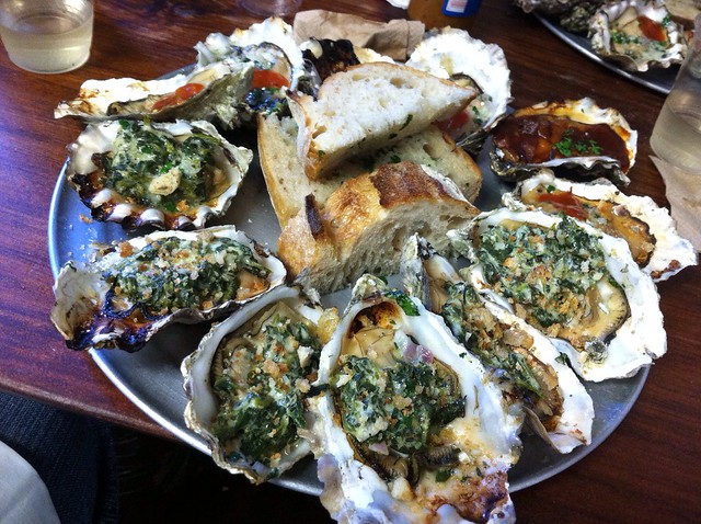 BBQ and Oyster Rockefeller