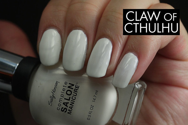 Sally Hansen Complete Salon Manicure White Out Swatch