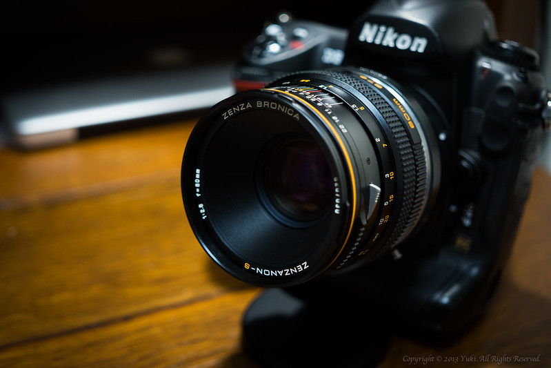 Bronica Zenzanon-s 80mm f2.8 with Nikon D3