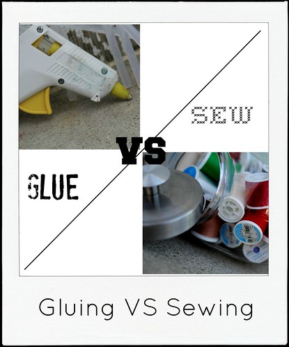 gluing versus sewing