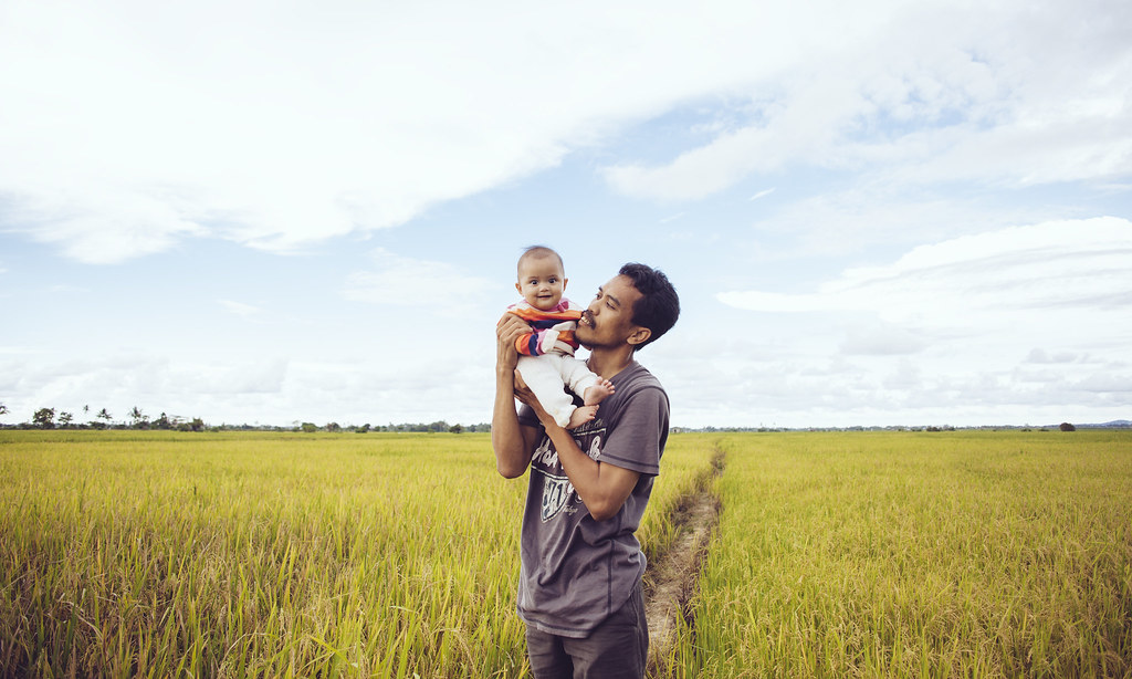Family Photography | Father and Daughter | Kota Belud