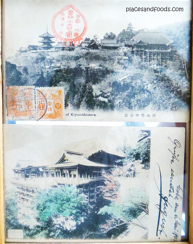 kiyomizudera temple postcards