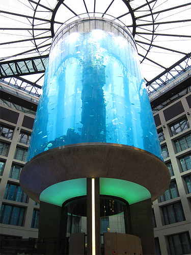 Radisson BLU - world's largest cylindrical aquarium