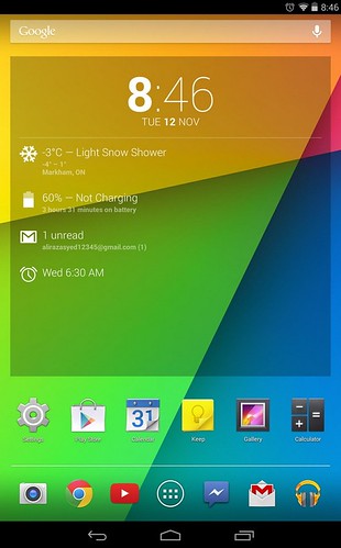 Android 4.4 для Nexus 7