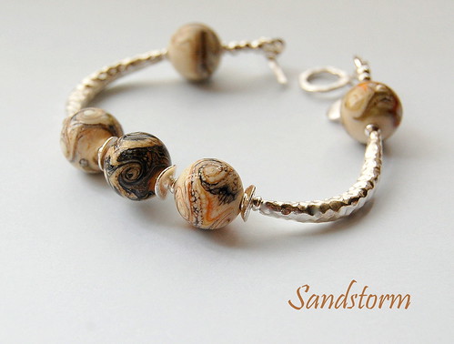 Sandstorm Bracelet by gemwaithnia