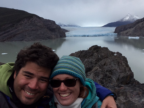 Torres del Paine: trek du W. Jour 4: le glacier Grey.