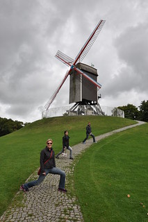 Windmills in Bruges
