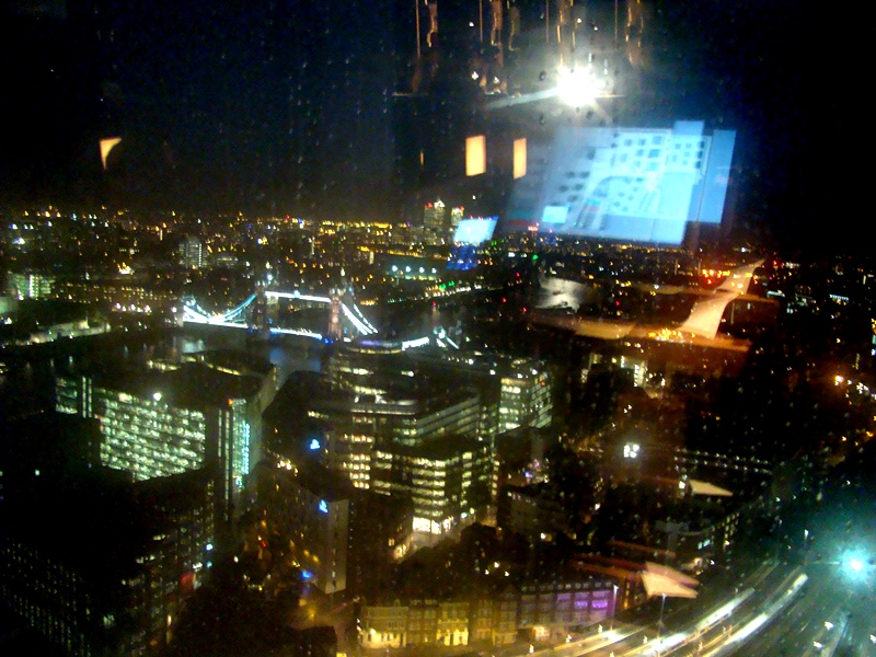 View from The Shard London