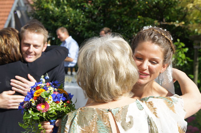 James and Meike's Wedding - At the church