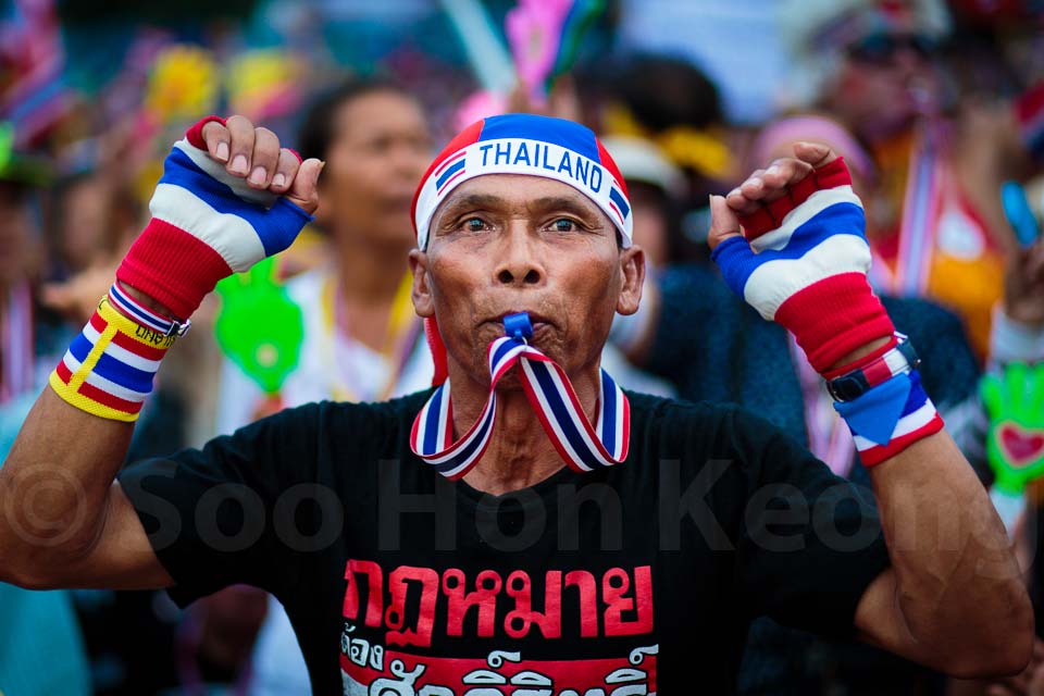 Anti Amnesty Bill Rally @ Bangkok, Thailand