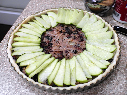 Savory Apple Onion Tart