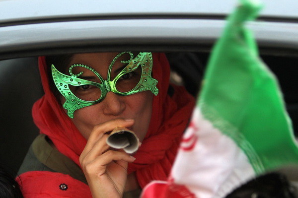 Иран, иранцы, футбол, праздник