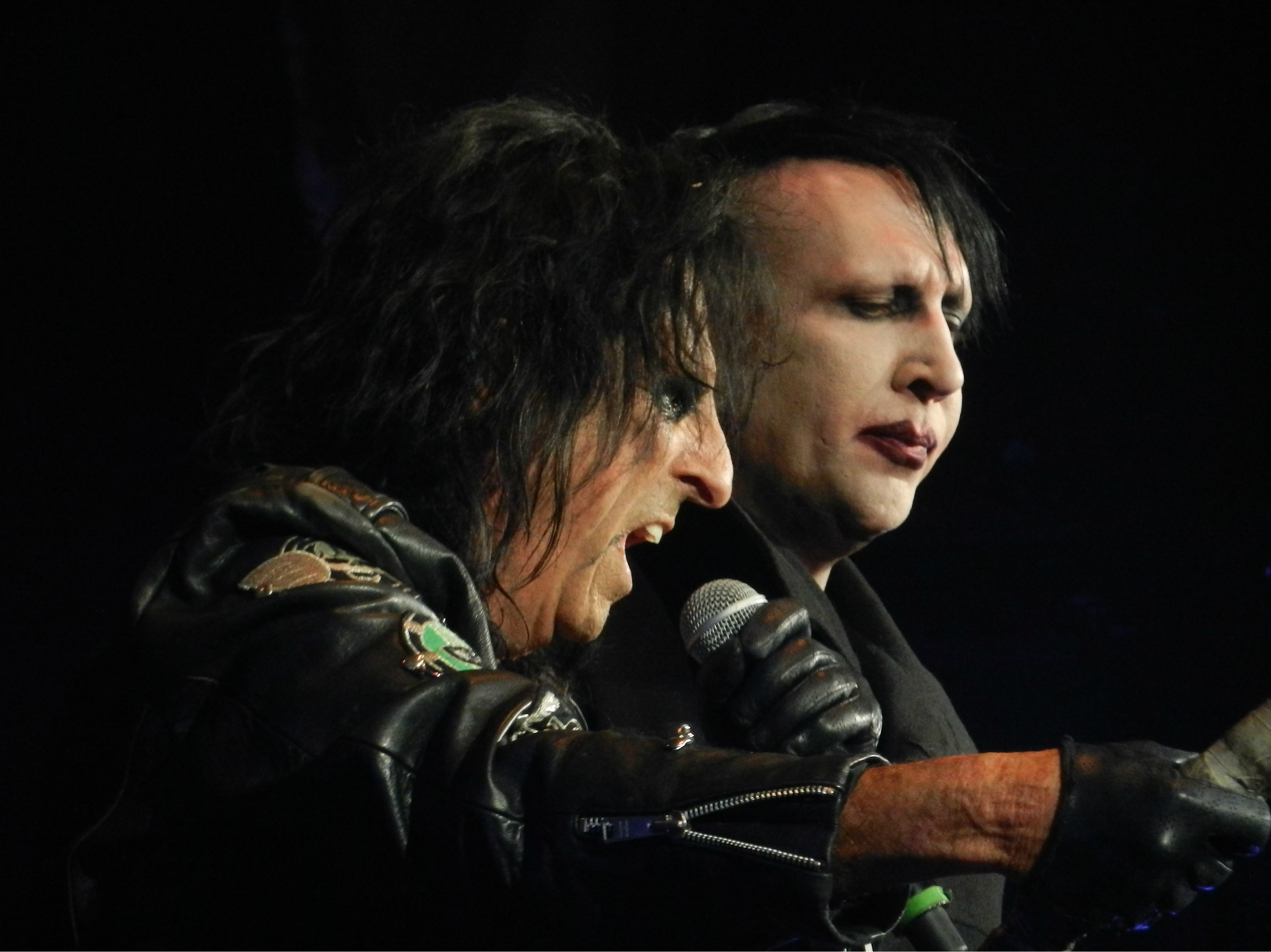 Alice Cooper and Marilyn Manson