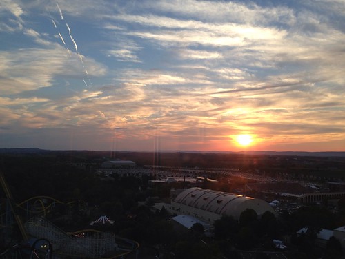 Kissing Tower Sunset View of Hershey