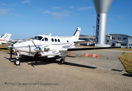 N625PP Beech E90 Kingair by Jersey Airport Photography