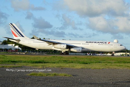 F-GLZR Airbus A340-313X by Jersey Airport Photography