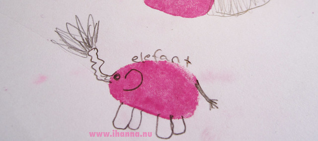 Craft-a-Doodle Elephant by Moa, inspired by the book Craft-a-Doodle