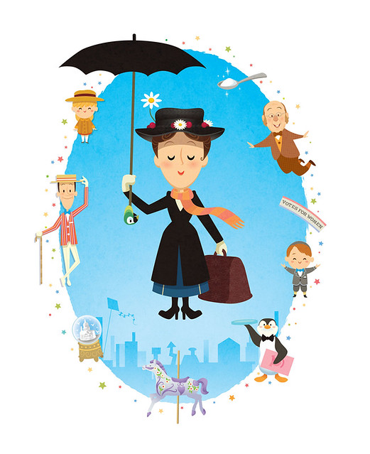 Mary Poppins av Jerrod Maruyama 